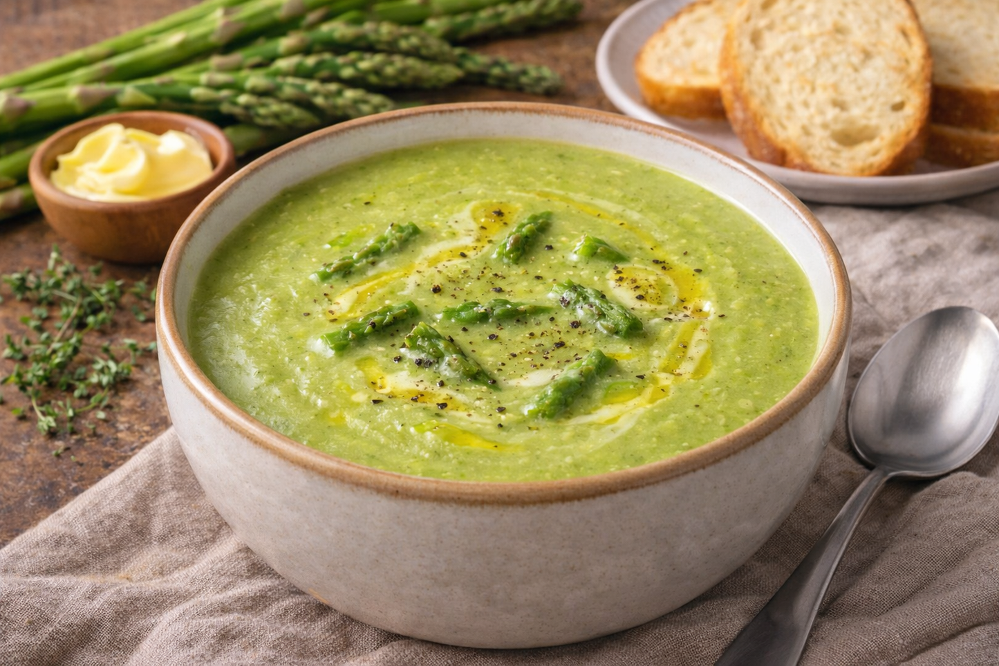 Cream of Asparagus Soup