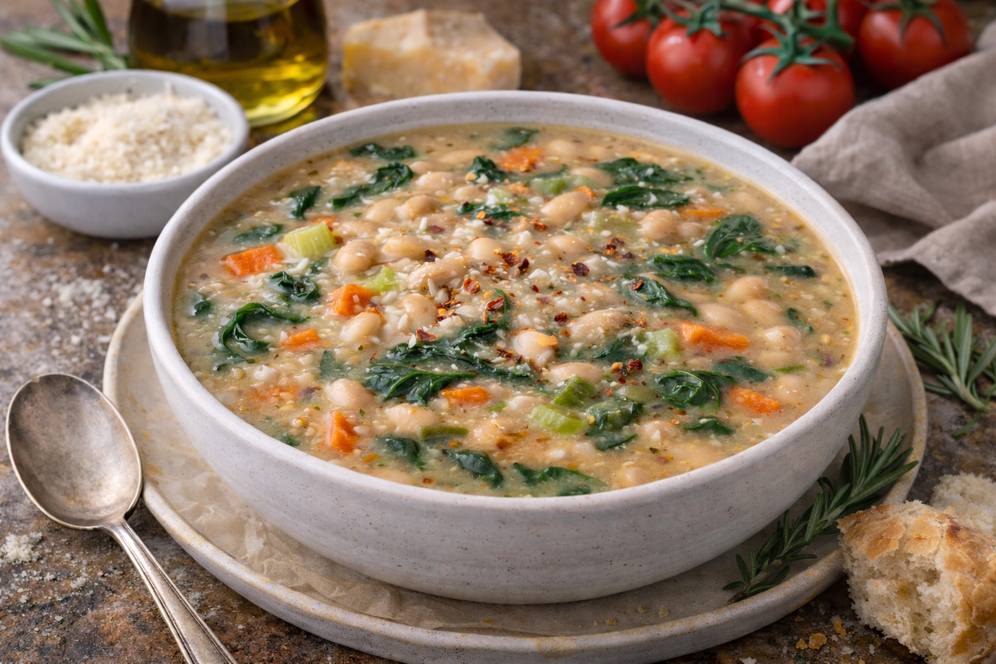 Tuscan White Bean Soup