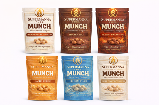Supermanna Fuel Munch - Freeze Dried Chickpeas