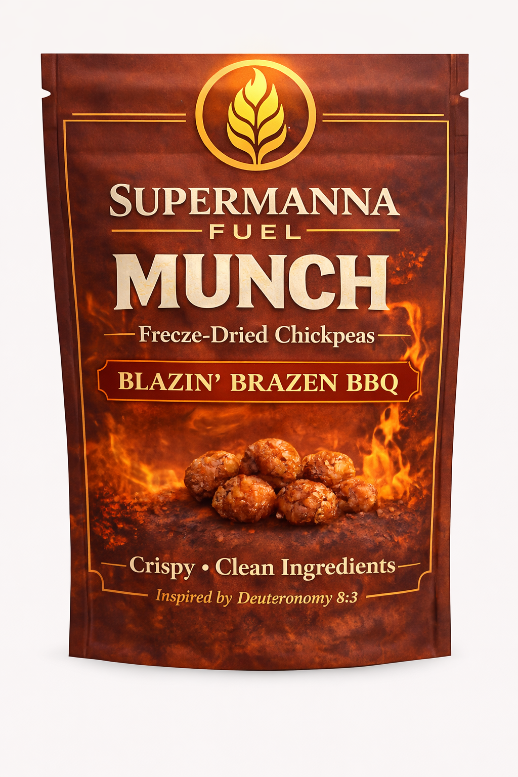 Supermanna Fuel Munch - Freeze Dried Chickpeas