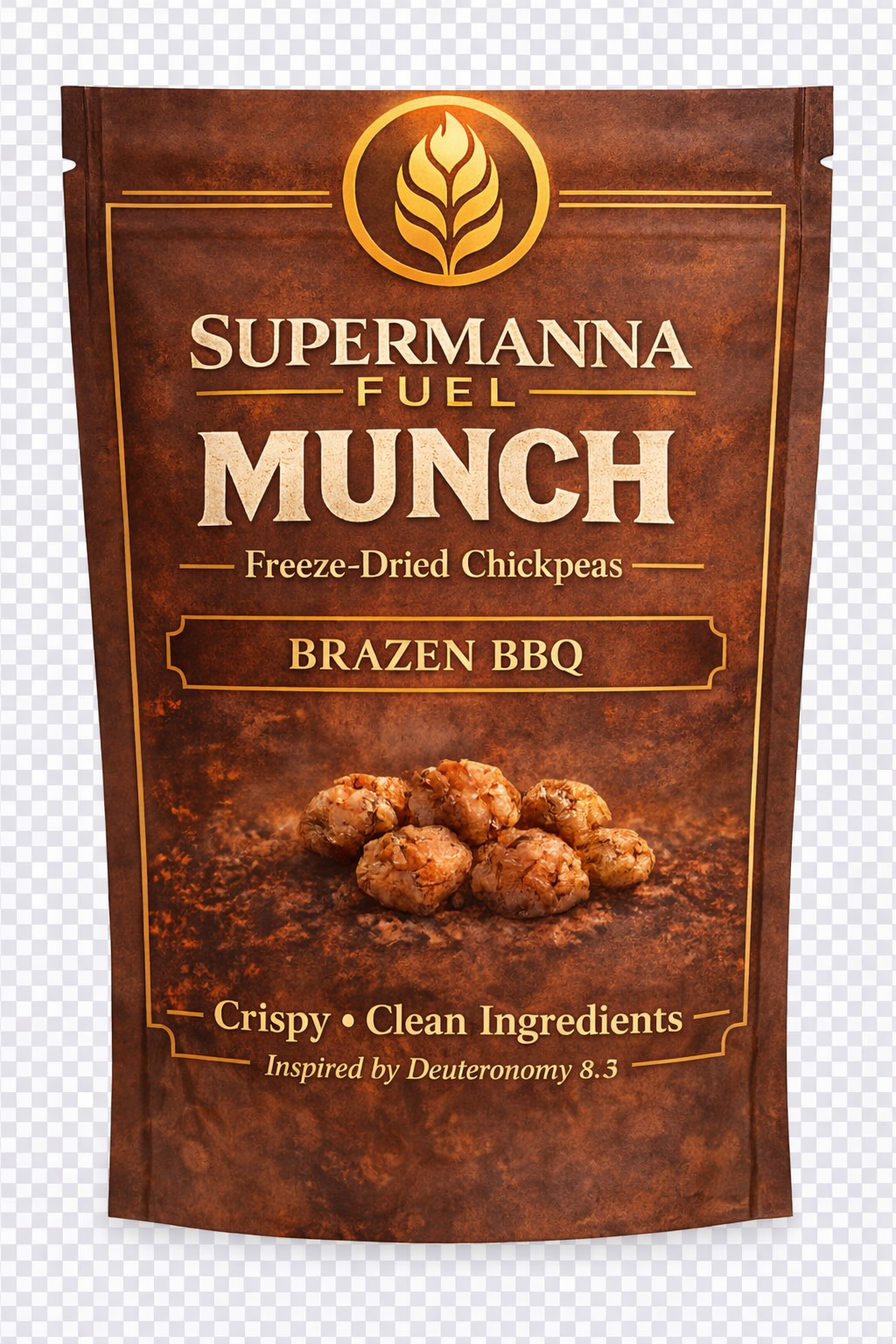 Supermanna Fuel Munch - Freeze Dried Chickpeas