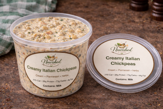 Creamy Italian Chickpeas