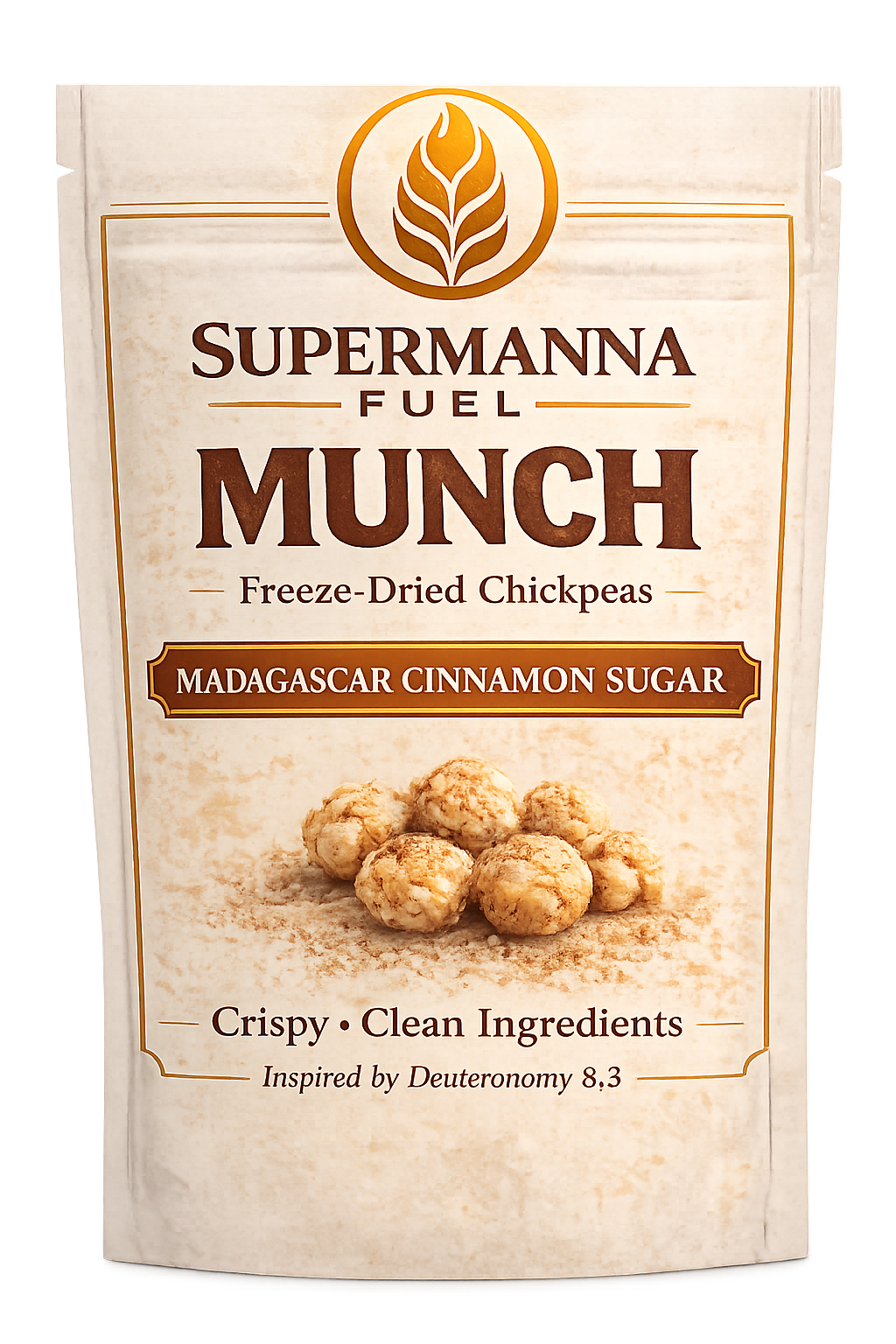 Supermanna Fuel Munch - Freeze Dried Chickpeas