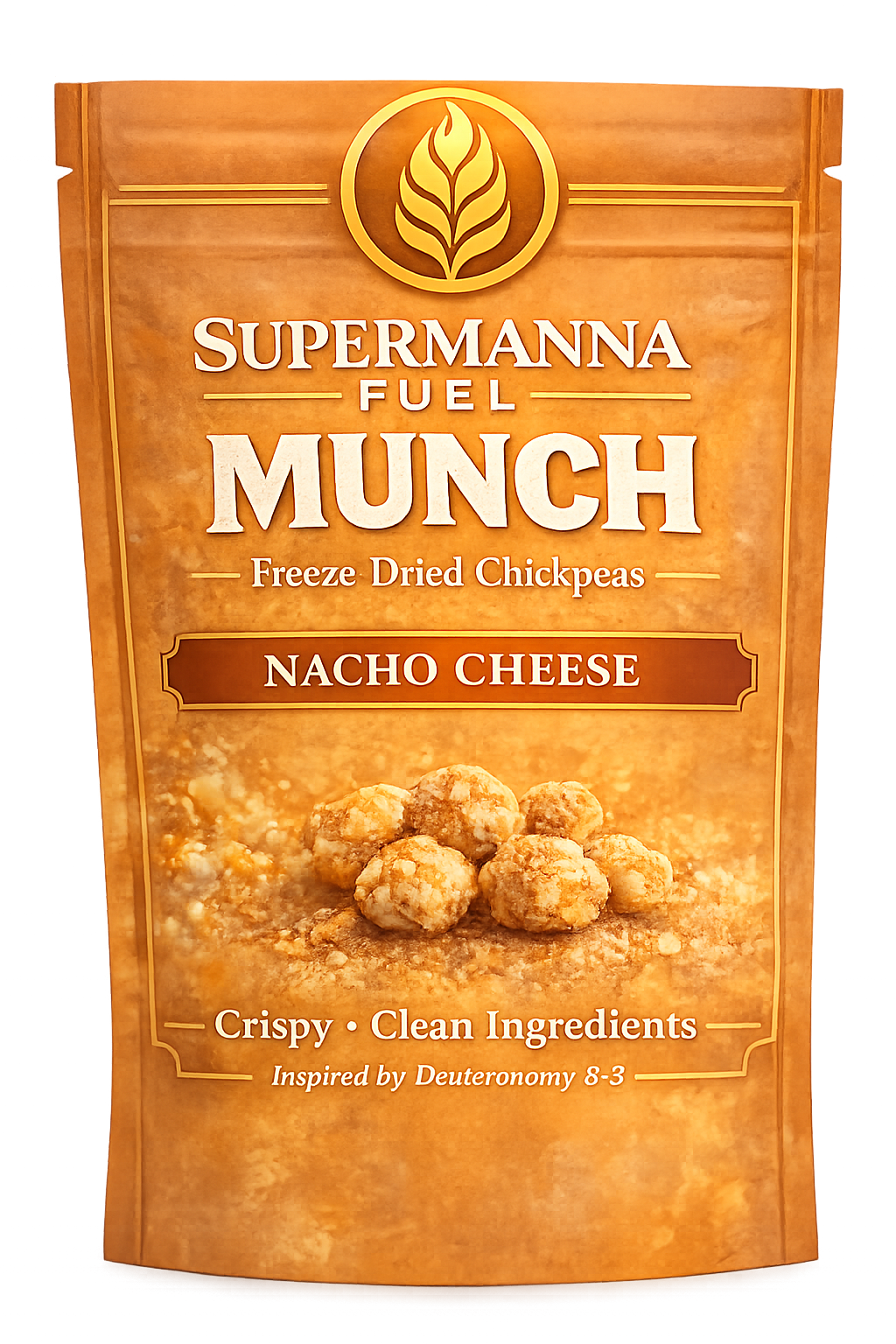 Supermanna Fuel Munch - Freeze Dried Chickpeas