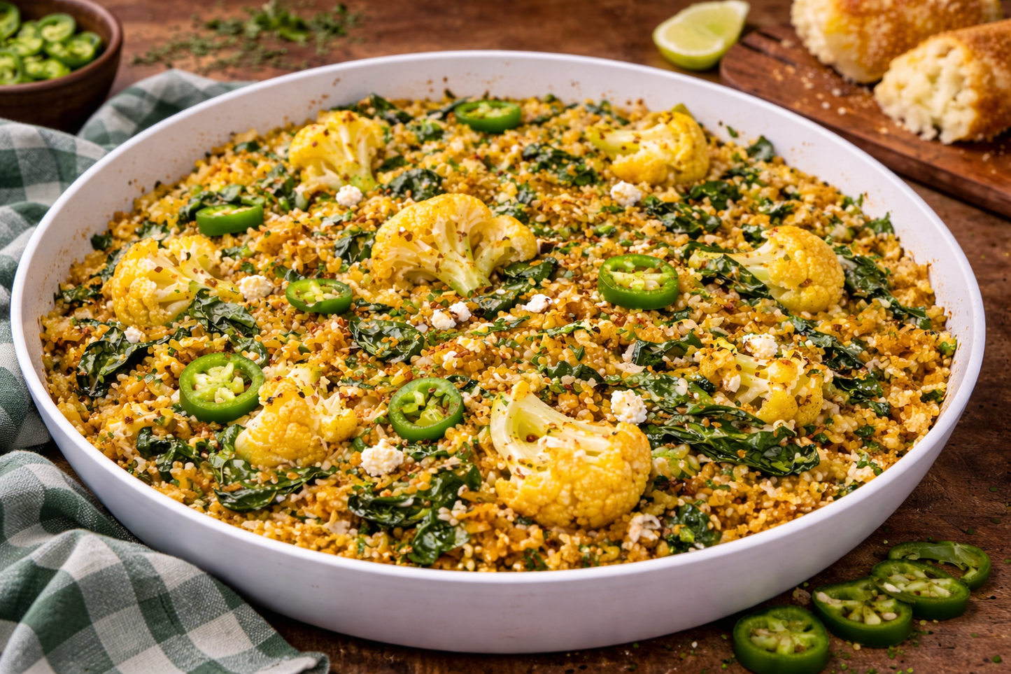 Spicy Cauliflower Stir Fry