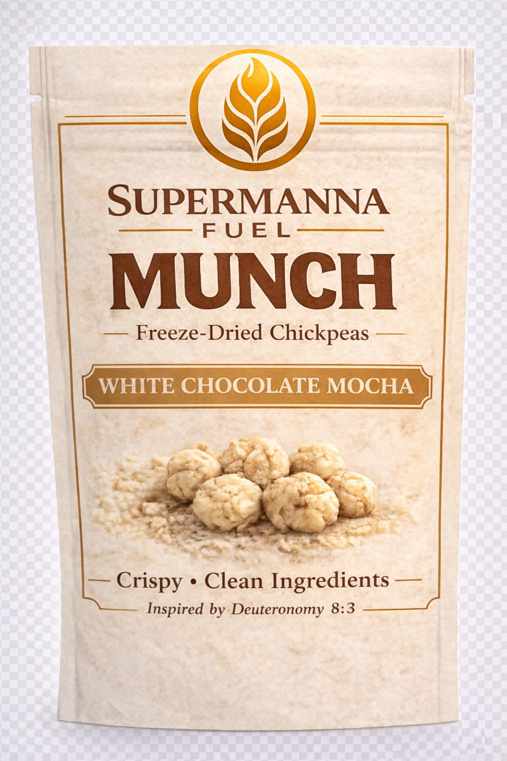 Supermanna Fuel Munch - Freeze Dried Chickpeas